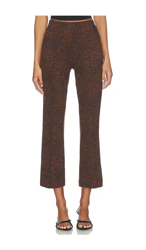 Rag & Bone Irina Ponte Jacquard Kick Flare