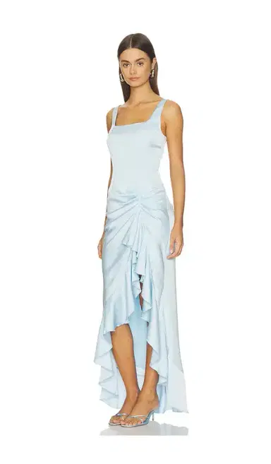 MORE TO COME Phoebe Ruffle Maxi Dress | Thumbnail 2