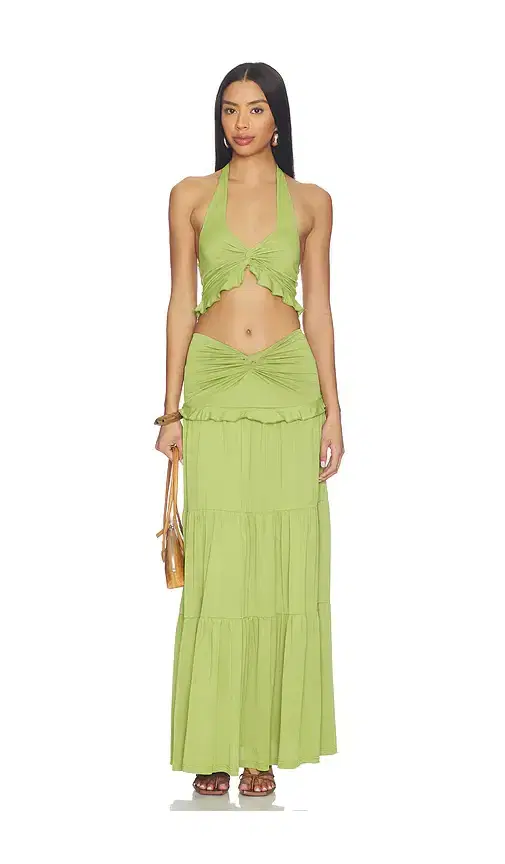 MORE TO COME Noelle Maxi Skirt Set