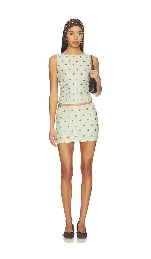 MORE TO COME Logan Mini Skirt Set
