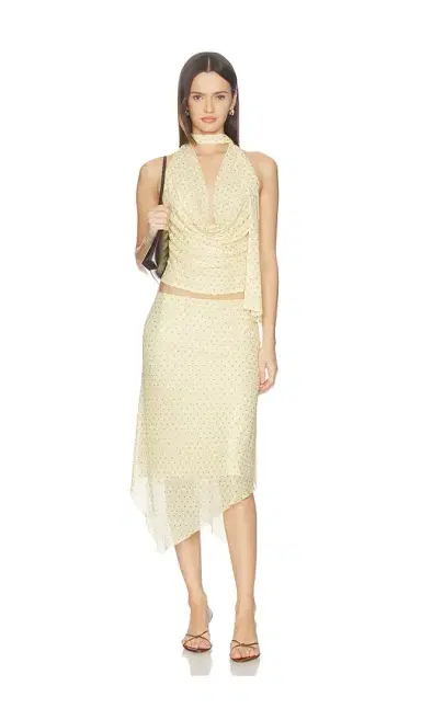 MORE TO COME Ariyah Midi Skirt Set | Thumbnail 1 MORE TO COME Ariyah Midi Skirt Set | Thumbnail 1