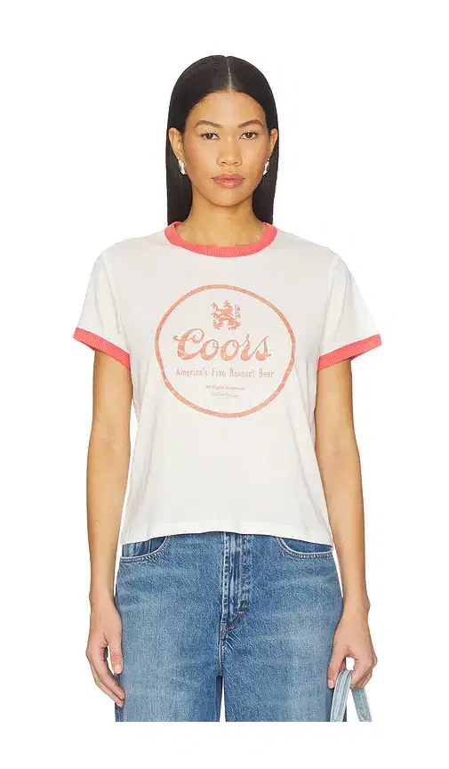 The Laundry Room Coors Fine Banquet Beer Perfect Ringer Tee