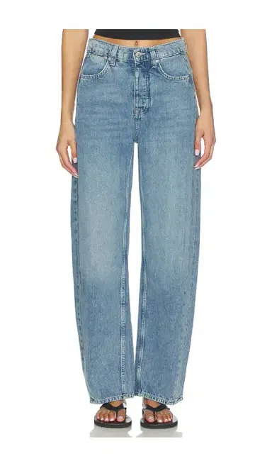 Free People x We The Free Truro Baggy Puddle Jean | Thumbnail 1