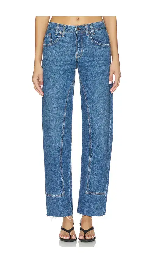 Free People x We The Free Risk Taker Mid-rise Straight