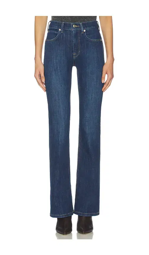 Free People x We The Free Double Knot High Rise Straight In Aegean