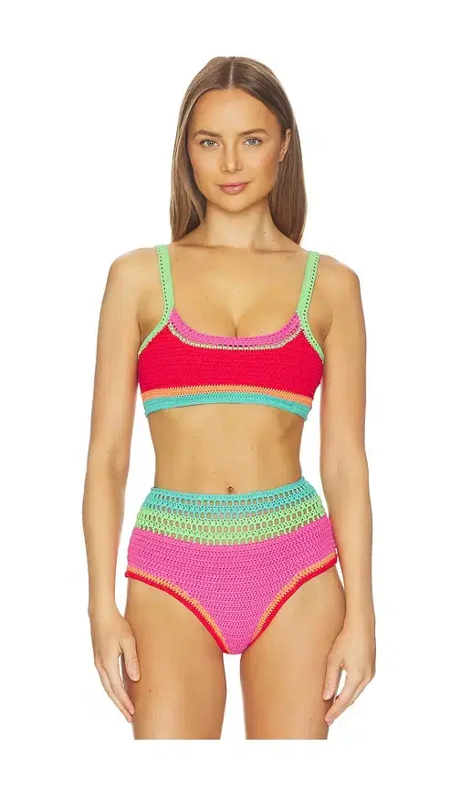 BEACH RIOT Milana Sports Bikini Top