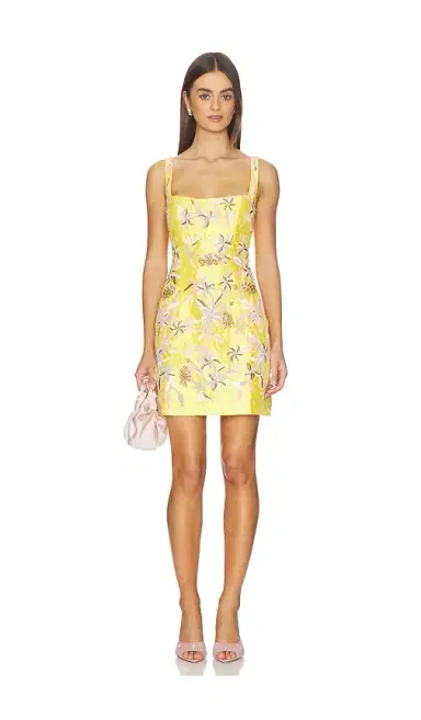 LA FUORI Golden Hour Lily Mini Dress | Thumbnail 1 LA FUORI Golden Hour Lily Mini Dress | Thumbnail 1