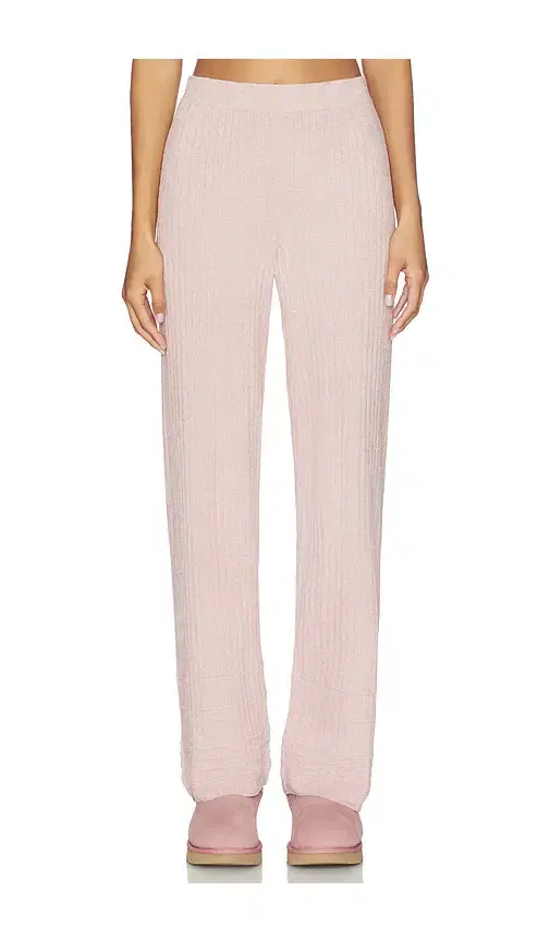 Barefoot Dreams CozyChic Ultra Lite Textured Hem Rib Pant