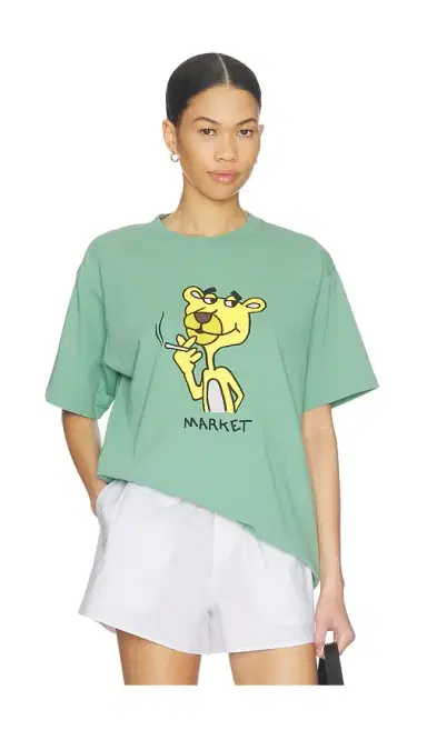 Market Yellow Panther T-Shirt | Thumbnail 1 Market Yellow Panther T-Shirt | Thumbnail 1