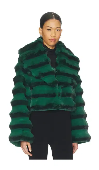 Adrienne Landau Chinchilla Jacket | Thumbnail 2