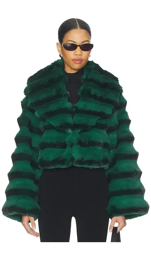 Adrienne Landau Chinchilla Jacket