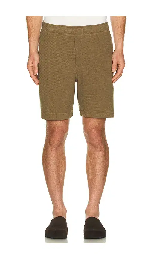 Vince Boucle Elastic Waist Short