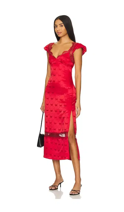 Free People Foolish Heart Midi Dress