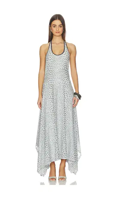 Kate Barton Halterneck Handkerchief Dress | Thumbnail 1 Kate Barton Halterneck Handkerchief Dress | Thumbnail 1