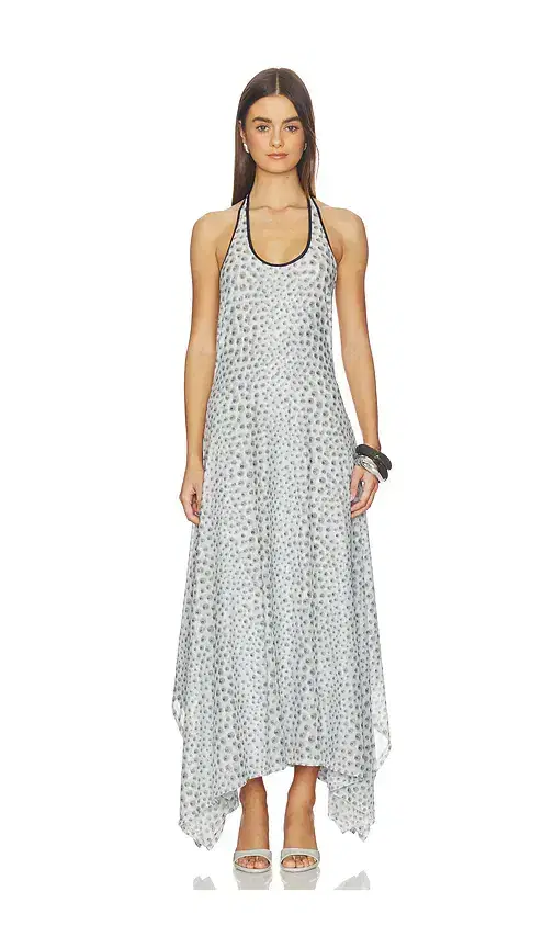 Kate Barton Halterneck Handkerchief Dress