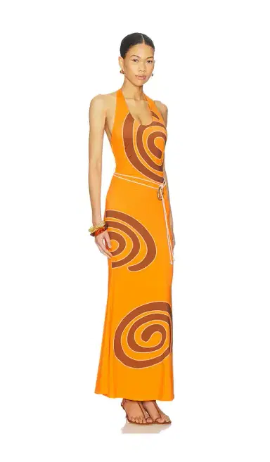 The Wolf Gang Giro Halter Dress | Thumbnail 2