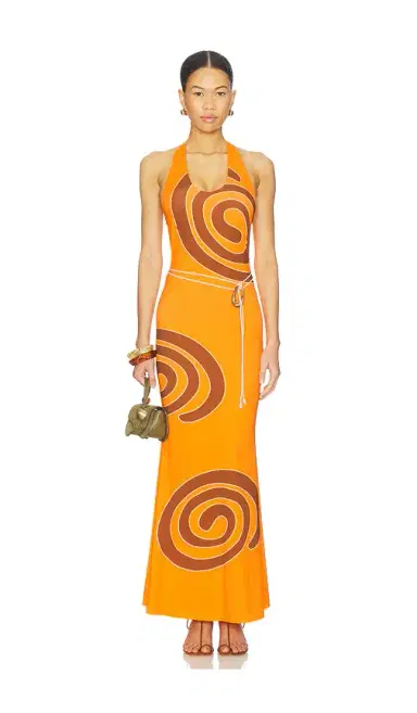 The Wolf Gang Giro Halter Dress | Thumbnail 1
