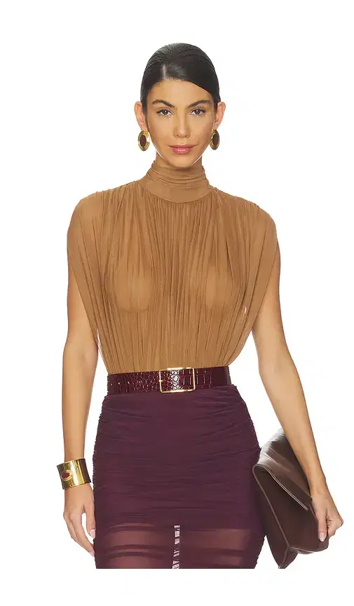 SEROYA Giulia Mesh Bodysuit