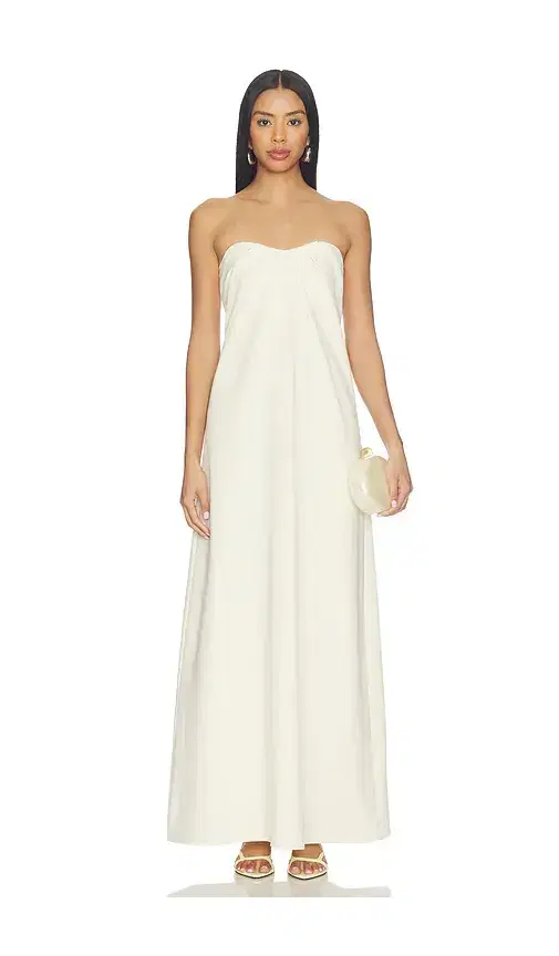 ALL THE WAYS Libertee Strapless Maxi Dress