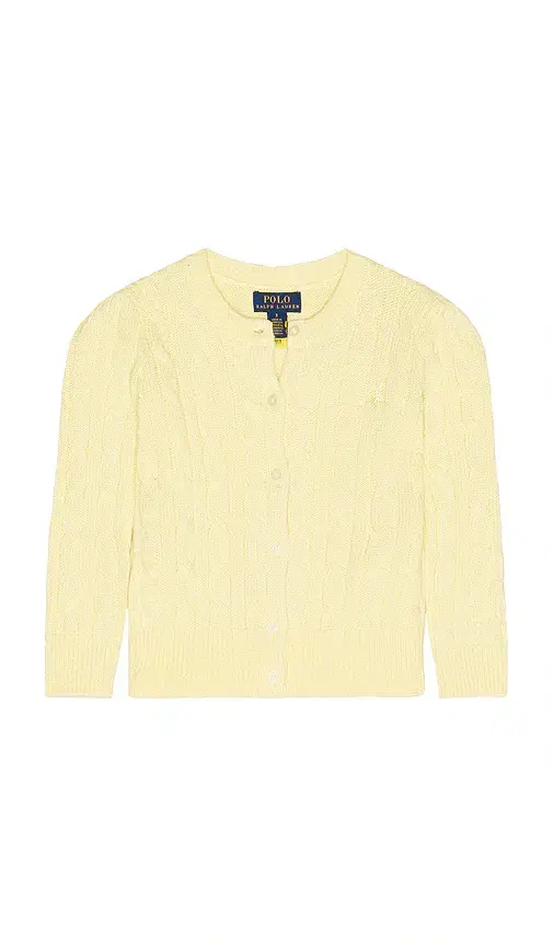 Polo Ralph Lauren Long Sleeve Cotton Cable Knit Cardigan