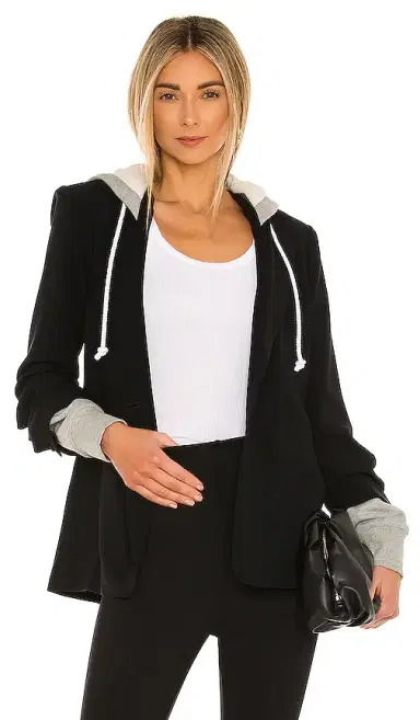 Cinq à Sept Hooded Khloe Jacket | Thumbnail 1