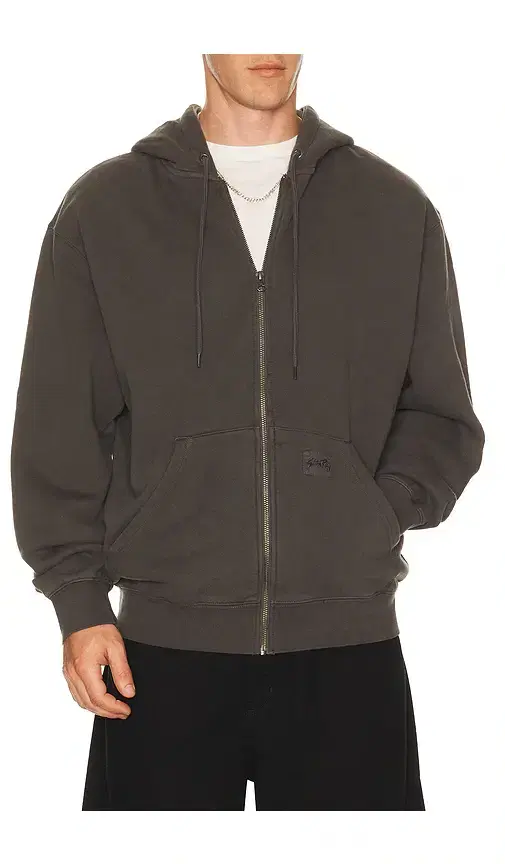 Patch Zip Hoodie