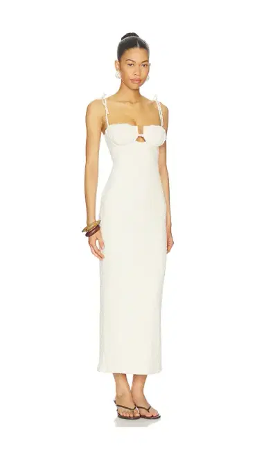 Montce X Elsa Hosk Petal Long Slip Dress | Thumbnail 2