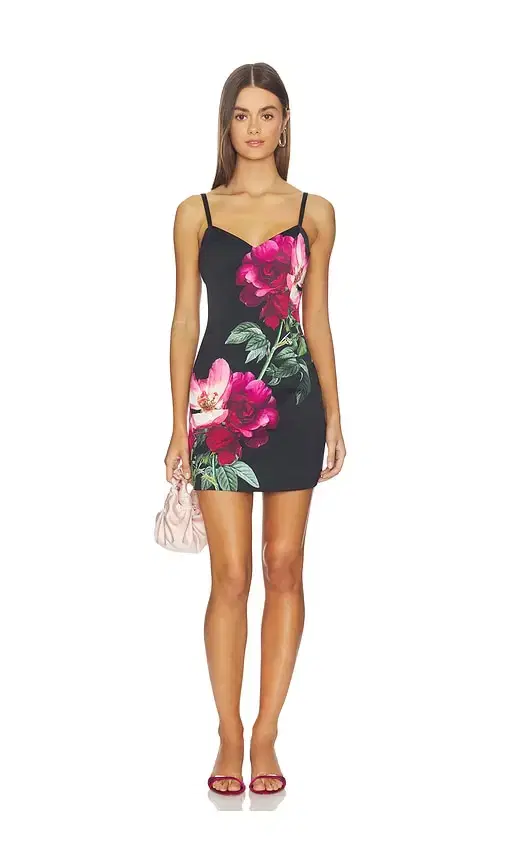 Alice + Olivia Alice + Olivia Nina Sweetheart Spaghetti Strap Mini Dress
