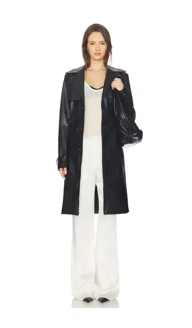 superdown Morgan Faux Leather Coat | Thumbnail 2