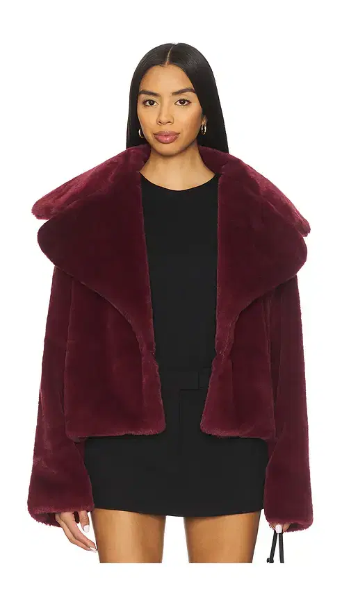 superdown x Emma Leger Willow Faux Fur Coat