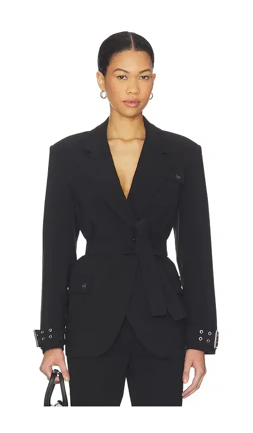 Ganni Future Twill Suitng Blazer