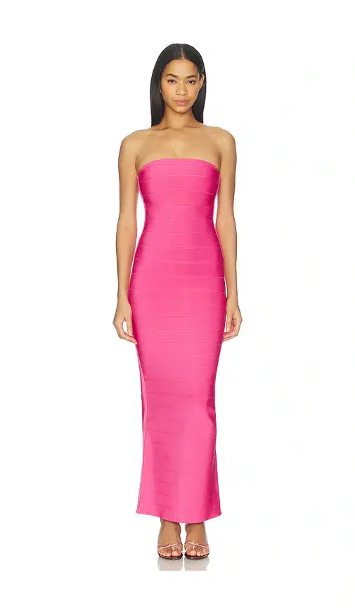 NBD Kirstyn Strapless Maxi Tube Dress