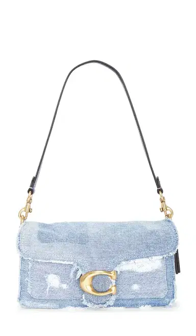Coach Upcycled Denim Patchwork Tabby Shoulder Bag | Thumbnail 2 Coach Upcycled Denim Patchwork Tabby Shoulder Bag | Thumbnail 2