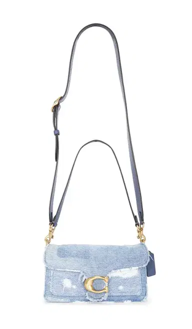 Coach Upcycled Denim Patchwork Tabby Shoulder Bag | Thumbnail 1 Coach Upcycled Denim Patchwork Tabby Shoulder Bag | Thumbnail 1