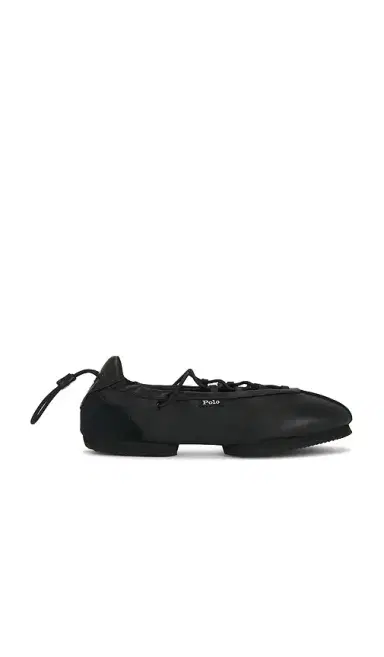 Polo Ralph Lauren Nappa Leather Ballerina Lace Up Sneaker | Thumbnail 1