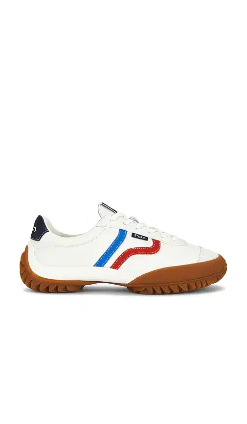Polo Ralph Lauren Nappa Leather Low Top Sneakers