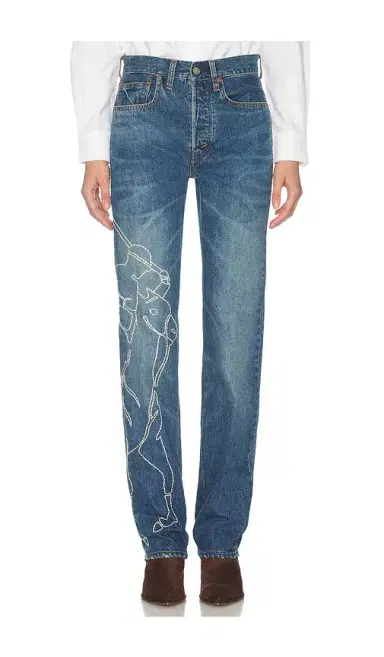 Polo Ralph Lauren Rigid Denim Straight Leg | Thumbnail 1