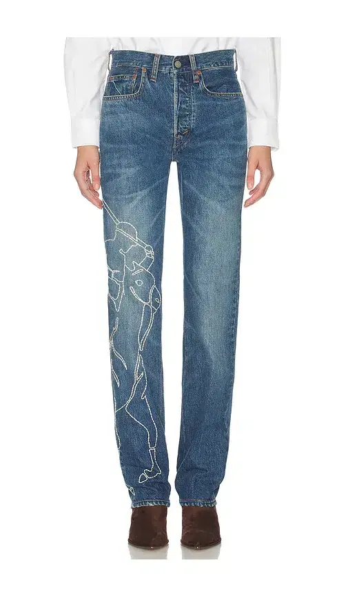 Polo Ralph Lauren Rigid Denim Straight Leg