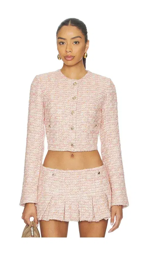 GUIZIO Patch Pocket Crop Jacket