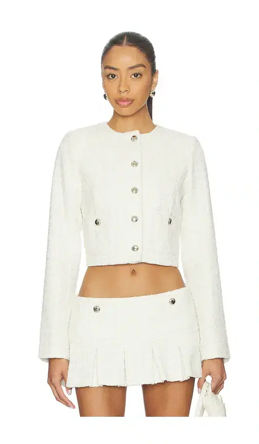 GUIZIO Patch Pocket Crop Jacket