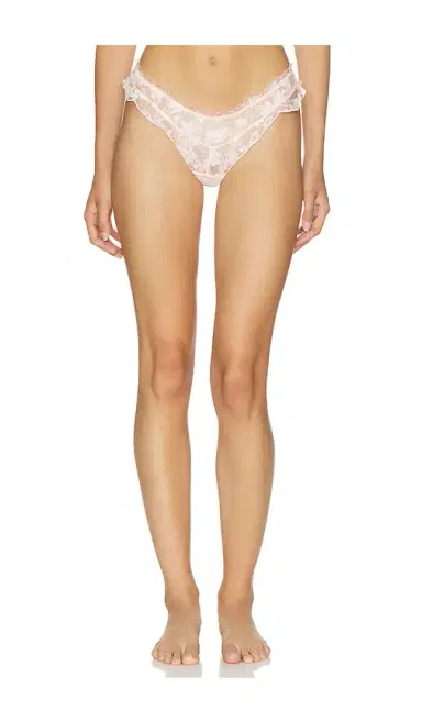 Free People x Intimately Save The Date Low Rise Floral Thong | Thumbnail 1