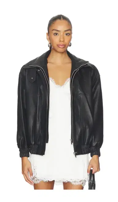 Aexae Leather Collar Jacket | Thumbnail 2