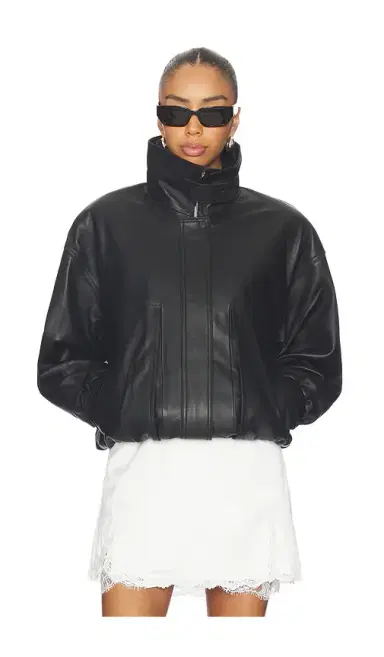 Aexae Leather Collar Jacket | Thumbnail 1