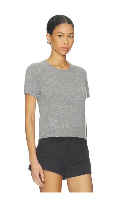 AEXAE Cashmere Cropped Knit Top | Thumbnail 2