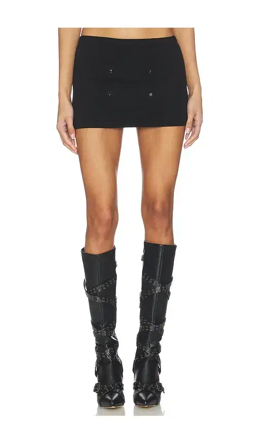 NIIHAI Military Knit Skirt