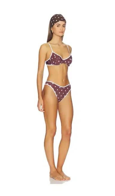 Rowen Rose Bikini Printed Lycra | Thumbnail 2