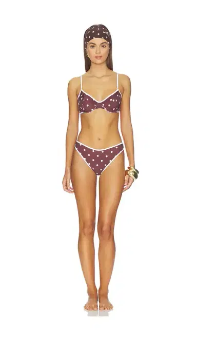 Rowen Rose Bikini Printed Lycra | Thumbnail 1