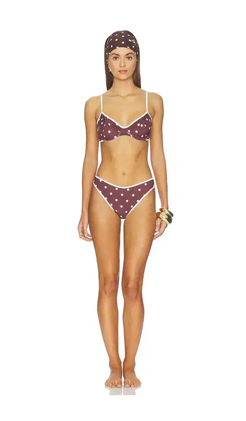 Rowen Rose Bikini Printed Lycra
