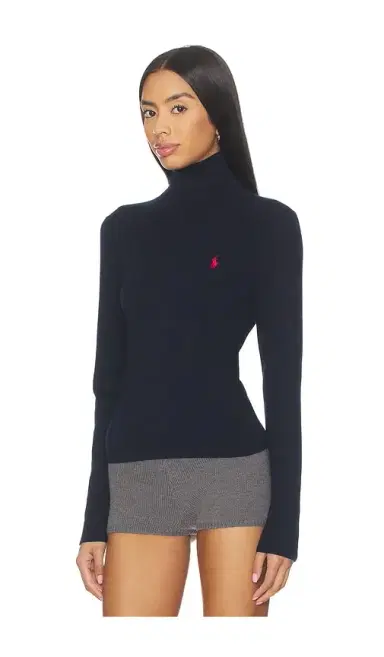 Polo Ralph Lauren Pima Cotton Shrunken Long Sleeve Turtleneck Pullover | Thumbnail 2
