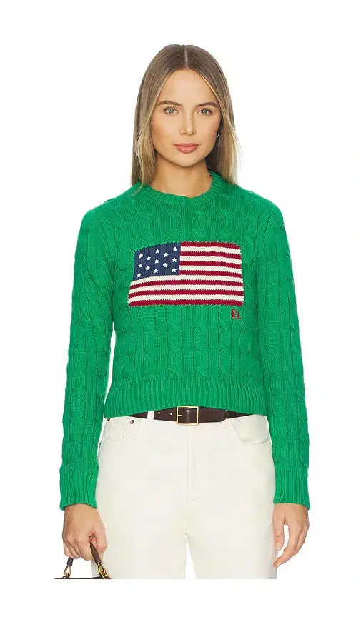 Polo Ralph Lauren Cotton Crewneck Pullover Sweater